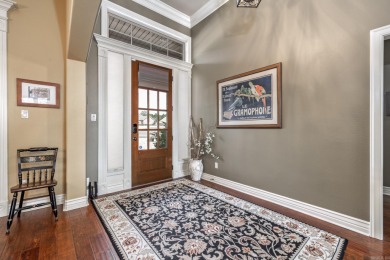 Beautiful one-story Lake Maria home built by Carriage Custom on Isabella Golf Course  in Arkansas - for sale on GolfHomes.com, golf home, golf lot