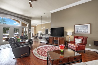 Beautiful one-story Lake Maria home built by Carriage Custom on Isabella Golf Course  in Arkansas - for sale on GolfHomes.com, golf home, golf lot