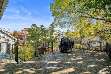 Welcome home! This splendid Arts  Crafts residence, located on Delaware Park Golf Course in New York - for sale on GolfHomes.com, golf home, golf lot