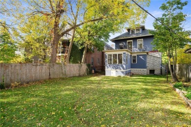 Welcome home! This splendid Arts  Crafts residence, located on Delaware Park Golf Course in New York - for sale on GolfHomes.com, golf home, golf lot