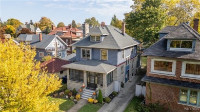 Welcome home! This splendid Arts  Crafts residence, located on Delaware Park Golf Course in New York - for sale on GolfHomes.com, golf home, golf lot