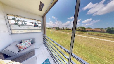 See the Matterport Virtual Tour!  This is a perfectly cozy 2nd on Sunrise Lakes Phase III in Florida - for sale on GolfHomes.com, golf home, golf lot