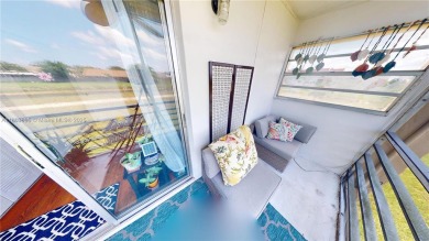 See the Matterport Virtual Tour!  This is a perfectly cozy 2nd on Sunrise Lakes Phase III in Florida - for sale on GolfHomes.com, golf home, golf lot