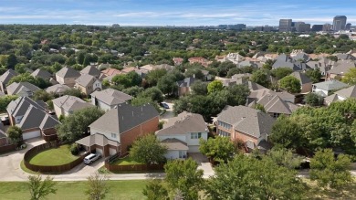 Tucked away on a quiet cul-de-sac, this spacious two-story home on Las Colinas Country Club in Texas - for sale on GolfHomes.com, golf home, golf lot