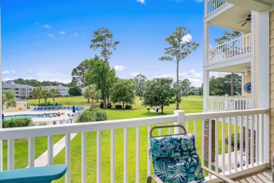 Welcome to this stunning 3-bedroom, 2-bathroom, end unit on Myrtlewood Golf Course and Club  in South Carolina - for sale on GolfHomes.com, golf home, golf lot