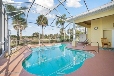 Step into this beautifully maintained pool home in the coveted on Viera East Golf Club in Florida - for sale on GolfHomes.com, golf home, golf lot