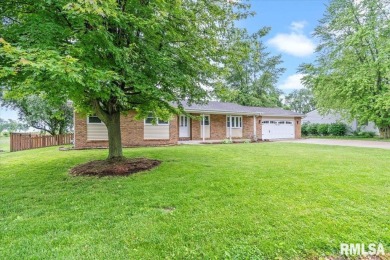 Tucked away on a quiet cul-de-sac just 5 minutes south of Auburn on Edgewood Golf Course in Illinois - for sale on GolfHomes.com, golf home, golf lot