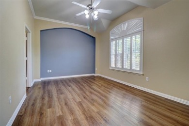 Wake up to serene views of the #1 tee box from your private on Ridgeview Ranch Golf Club in Texas - for sale on GolfHomes.com, golf home, golf lot