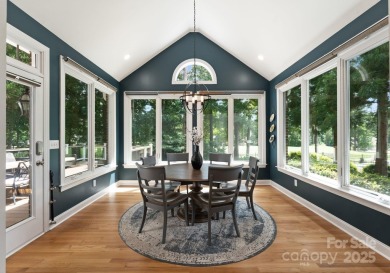 Discover an all-brick executive home perfectly situated on the on River Run Country Club in North Carolina - for sale on GolfHomes.com, golf home, golf lot