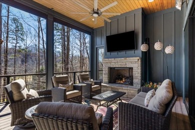 Experience refined mountain living in this custom-built on Achasta Golf Club in Georgia - for sale on GolfHomes.com, golf home, golf lot