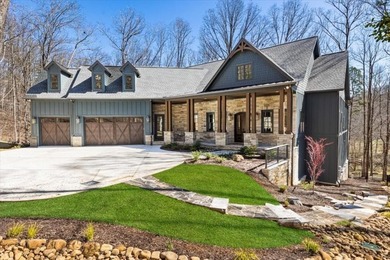 Experience refined mountain living in this custom-built on Achasta Golf Club in Georgia - for sale on GolfHomes.com, golf home, golf lot
