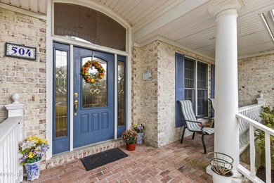 Welcome to this stunning 2,934 sq. ft. custom-built brick home on Carolina National Golf Club in North Carolina - for sale on GolfHomes.com, golf home, golf lot