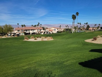 Experience dramatic lake, fairway, and San Bernardino Mountain on Palm Royale Country Club in California - for sale on GolfHomes.com, golf home, golf lot