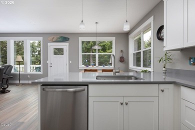 Nearly new 2022-built single-level home near the beach in the on Salishan Spa and Golf Resort in Oregon - for sale on GolfHomes.com, golf home, golf lot