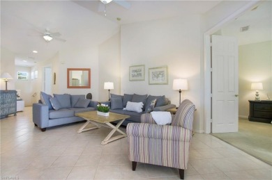 The current owners are using the spacious den with solid french on The Rookery At Marco in Florida - for sale on GolfHomes.com, golf home, golf lot