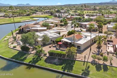 Spectacular views of the golf course fairways, peaceful pond on Rio Verde Country Club - Quail Run in Arizona - for sale on GolfHomes.com, golf home, golf lot