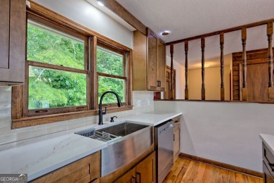 This beautiful completely remolded Home in Sky Valley offers one on Sky Valley Resort and Country Club in Georgia - for sale on GolfHomes.com, golf home, golf lot