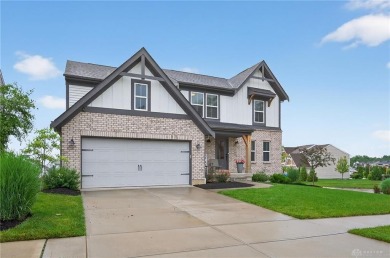 Welcome home to this gorgeous Fischer Homes Avery Designer on Shaker Run Golf Club  in Ohio - for sale on GolfHomes.com, golf home, golf lot