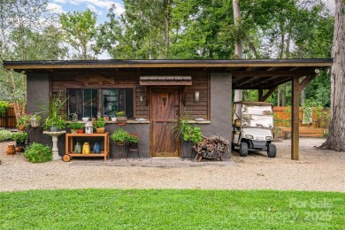 This storybook home offers character, charm, and a backyard on Rock Hill Country Club in South Carolina - for sale on GolfHomes.com, golf home, golf lot
