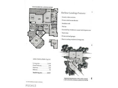 Located in the highly sought-after Harbour Landings at Gulf on Gulf Harbour Yacht and Country Club in Florida - for sale on GolfHomes.com, golf home, golf lot