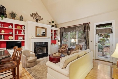 Well-built, one-owner end-unit townhome offering true main-level on Umstead Pines Golf and Swim At Willowhaven in North Carolina - for sale on GolfHomes.com, golf home, golf lot