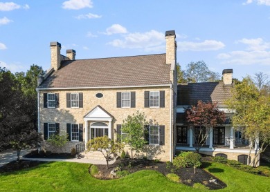 Step into luxury in this exquisite custom-built home featuring a on Tartan Fields Golf Club in Ohio - for sale on GolfHomes.com, golf home, golf lot