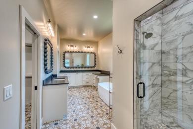 Sleek New transitional home close to the back gate into on Ram Rock Golf Course in Texas - for sale on GolfHomes.com, golf home, golf lot