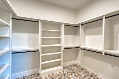 Sleek New transitional home close to the back gate into on Ram Rock Golf Course in Texas - for sale on GolfHomes.com, golf home, golf lot