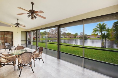 Magnificent lake view 2 bedroom, 2 bathroom, 2 car garage home on Boca Delray Golf and Country Club in Florida - for sale on GolfHomes.com, golf home, golf lot