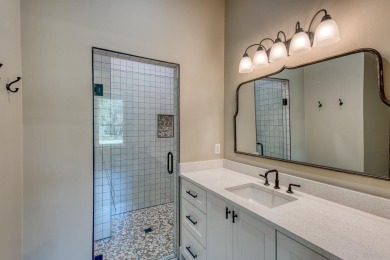 Sleek New transitional home close to the back gate into on Ram Rock Golf Course in Texas - for sale on GolfHomes.com, golf home, golf lot