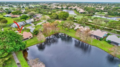 Magnificent lake view 2 bedroom, 2 bathroom, 2 car garage home on Boca Delray Golf and Country Club in Florida - for sale on GolfHomes.com, golf home, golf lot