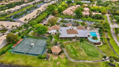 Magnificent lake view 2 bedroom, 2 bathroom, 2 car garage home on Boca Delray Golf and Country Club in Florida - for sale on GolfHomes.com, golf home, golf lot