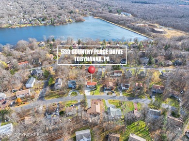 MODERN MINIMALISTIC POCONOS LAKE HOME Completely Renovated 3/4BR on Pocono Farms Country Club in Pennsylvania - for sale on GolfHomes.com, golf home, golf lot