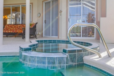 Beautiful Pool home located on the 5th hole of the Challenge on Suntree Country Club in Florida - for sale on GolfHomes.com, golf home, golf lot