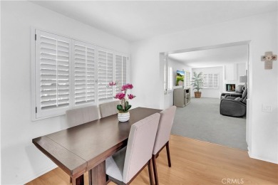 Set on a premium corner lot along the 8th fairway, this Casa on Leisure Village Par 3 Golf Course in California - for sale on GolfHomes.com, golf home, golf lot