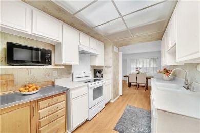 Set on a premium corner lot along the 8th fairway, this Casa on Leisure Village Par 3 Golf Course in California - for sale on GolfHomes.com, golf home, golf lot