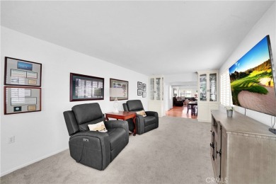 Set on a premium corner lot along the 8th fairway, this Casa on Leisure Village Par 3 Golf Course in California - for sale on GolfHomes.com, golf home, golf lot