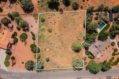 PRESTIGIOUS ESTATE SIZE LOT NEAR THE SEDONA GOLF RESORT.  Almost on Sedona Golf Resort in Arizona - for sale on GolfHomes.com, golf home, golf lot