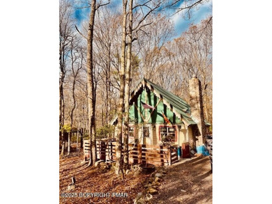 Classic Pocono Chalet in Lake Harmony Estates excellent location on Split Rock Resort and Country Club in Pennsylvania - for sale on GolfHomes.com, golf home, golf lot