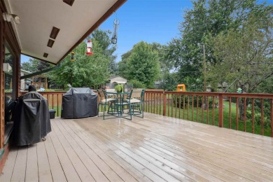 One of a kind lake area home with walls of windows!   This is on Lake McBride Golf Course in Iowa - for sale on GolfHomes.com, golf home, golf lot