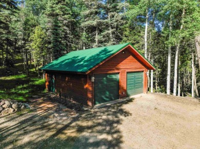 Tucked away amid whispering pines and just a short walk to the on Angel Fire Resort Country Club in New Mexico - for sale on GolfHomes.com, golf home, golf lot