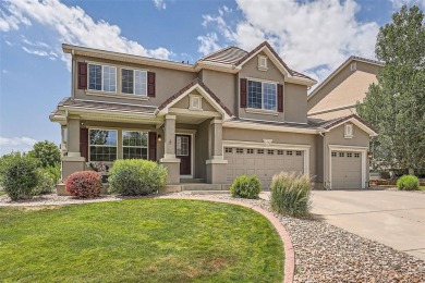 This large home has plenty of space for everyone. Upon entering on The Broadlands Golf Course in Colorado - for sale on GolfHomes.com, golf home, golf lot