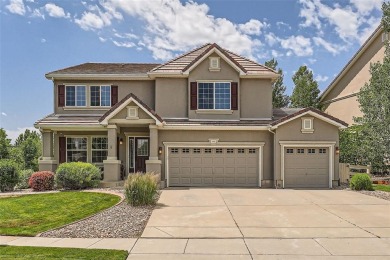 This large home has plenty of space for everyone. Upon entering on The Broadlands Golf Course in Colorado - for sale on GolfHomes.com, golf home, golf lot