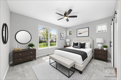 Gorgeous remodeled 2 bedroom & 2 bathroom Ranch home in Carillon on Carillon Lakes 3 Hole Course in Illinois - for sale on GolfHomes.com, golf home, golf lot