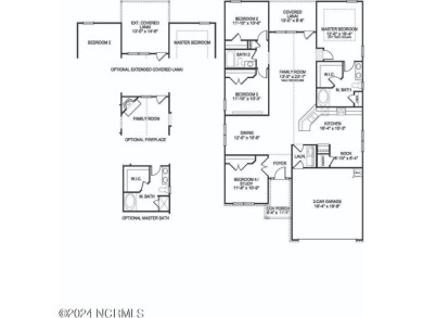 Discover the charm of the 1830 floor plan by Adams Homes on River Landing Golf Course in North Carolina - for sale on GolfHomes.com, golf home, golf lot