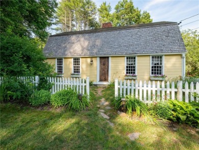 A charming example of a traditional New England home with custom on Pinecrest Golf Course in Rhode Island - for sale on GolfHomes.com, golf home, golf lot