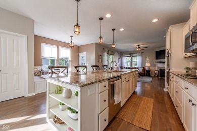 Thoughtfully styled with smart space in all the right places on The Bridgewater Club  in Indiana - for sale on GolfHomes.com, golf home, golf lot