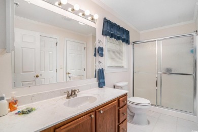 This wonderful waterfront 2-bedroom, 2-bath home blends comfort on Eagle Nest Golf Club in South Carolina - for sale on GolfHomes.com, golf home, golf lot