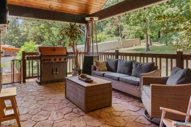 Don't miss this beautifully updated Mid-Century Modern gem just on Valley Hill Country Club in Alabama - for sale on GolfHomes.com, golf home, golf lot