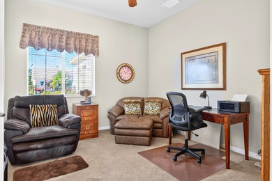 This beautiful San Miguel model is on a large corner lot in an on Shadow Hills Golf Club in California - for sale on GolfHomes.com, golf home, golf lot